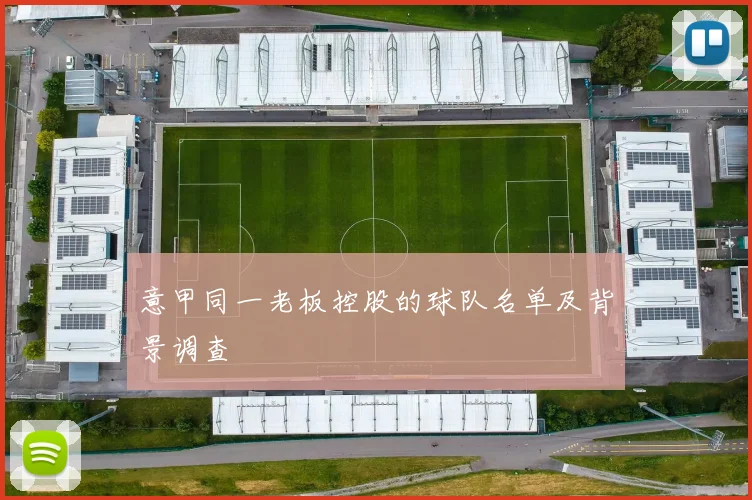 意甲同一老板控股的球队名单及背景调查